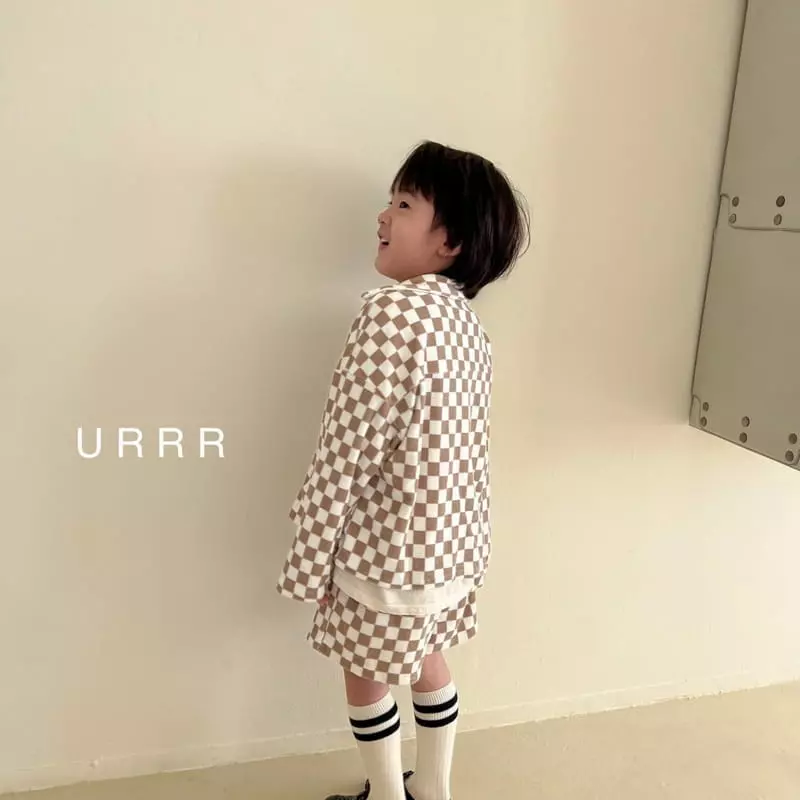 Urrr - Korean Children Fashion - #childofig - Chess Shirts