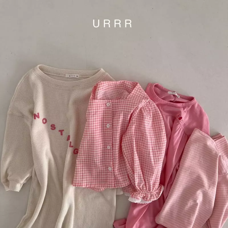Urrr - Korean Children Fashion - #childofig - Bear Square Tee - 6