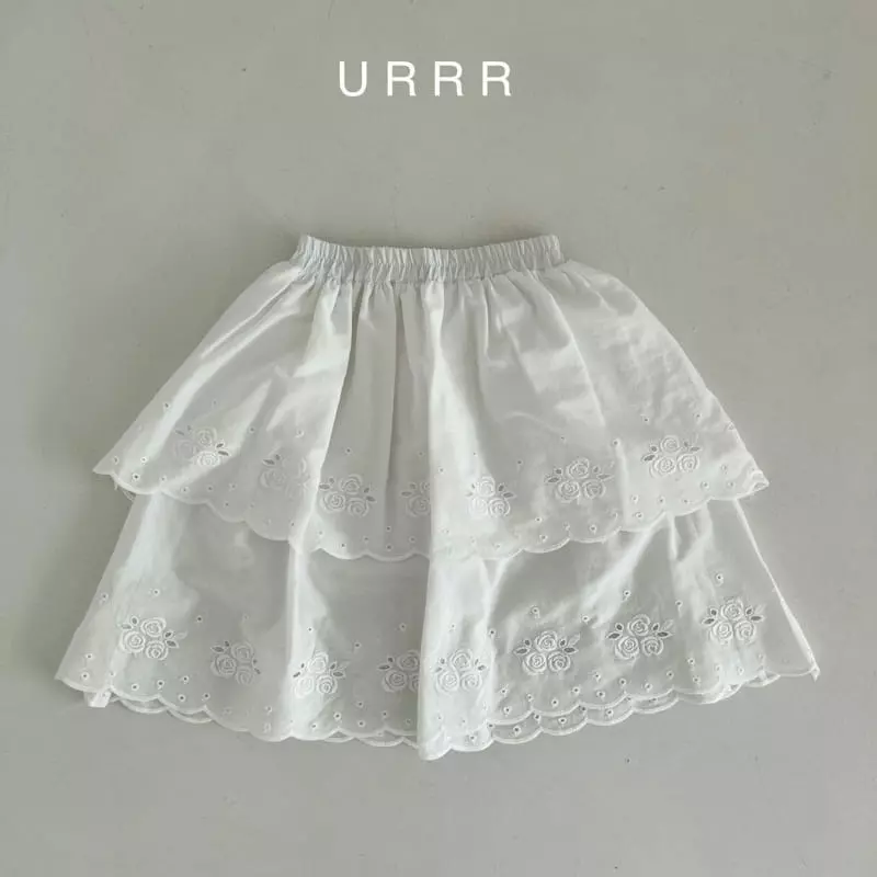 Urrr - Korean Children Fashion - #designkidswear - Rose Cancan Skirt - 6