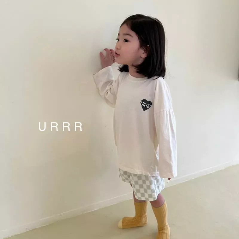 Urrr - Korean Children Fashion - #designkidswear - Love Tee