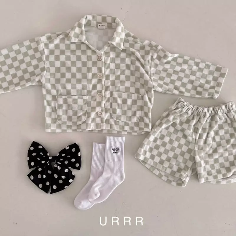 Urrr - Korean Children Fashion - #kidsstore - Chess Shirts - 7