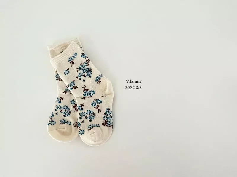 V Bunny - Korean Children Fashion - #childofig - Baple Socks [set of 3] - 3