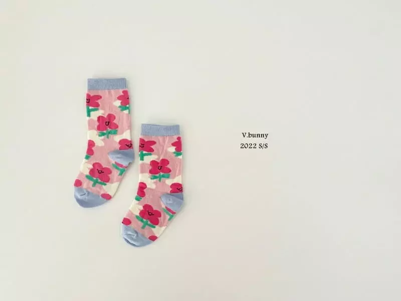V Bunny - Korean Children Fashion - #childrensboutique - Delpi Socks [set of 3] - 3