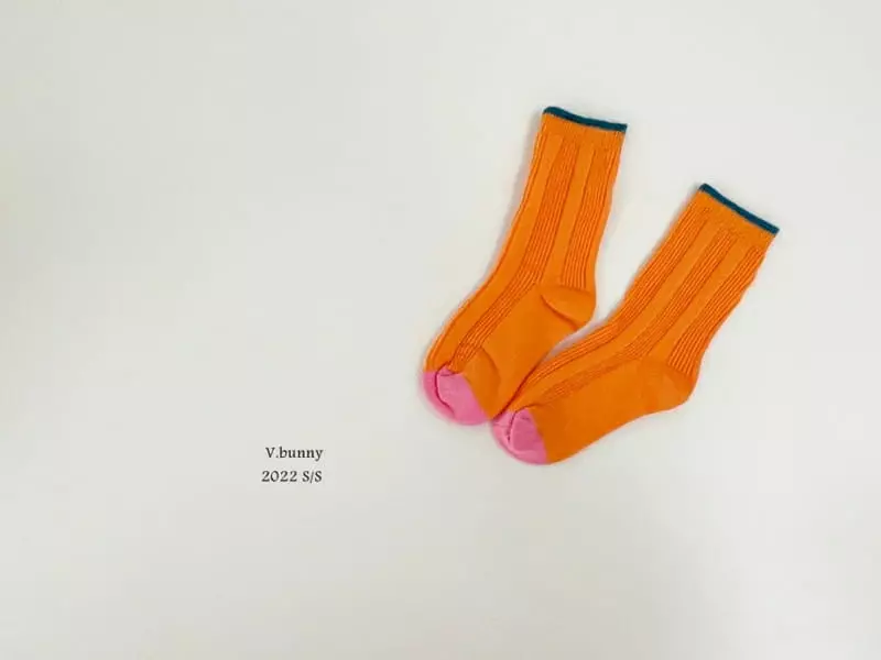 V Bunny - Korean Children Fashion - #kidsshorts - Bombom Socks [set of 3]