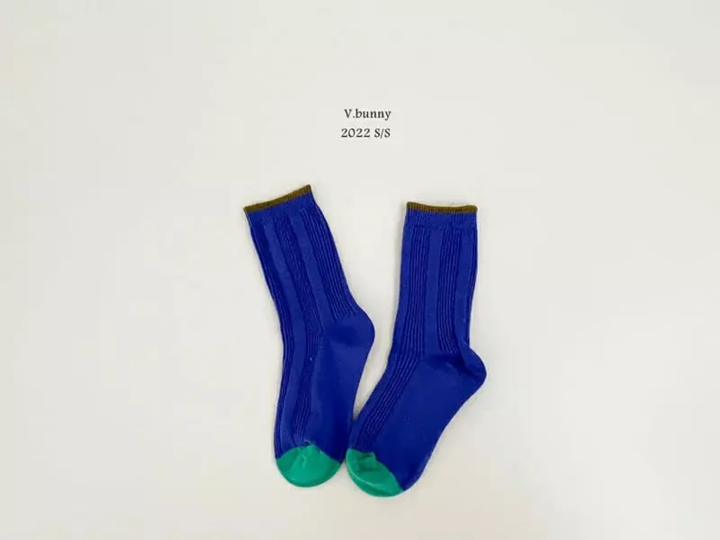 V Bunny - Korean Children Fashion - #kidzfashiontrend - Bombom Socks [set of 3] - 3