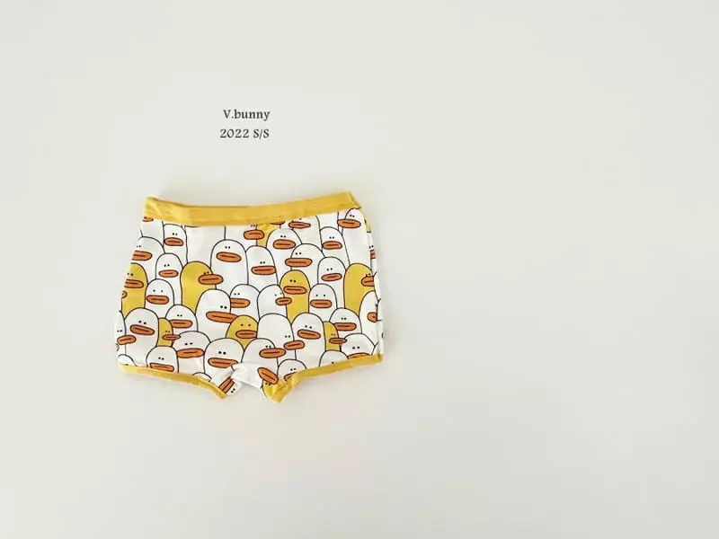 V Bunny - Korean Children Fashion - #littlefashionista - Duck Underwear [set of 3] - 4