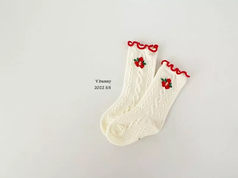 V Bunny - Korean Children Fashion - #magicofchildhood - Lisian Socks [set of 4]