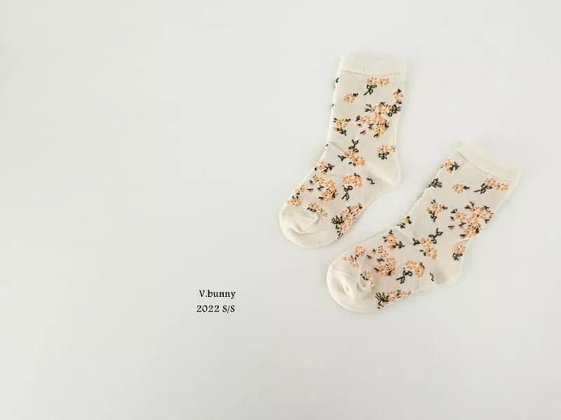 V Bunny - Korean Children Fashion - #stylishchildhood - Baple Socks [set of 3] - 2