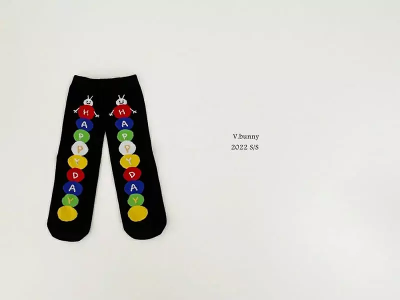 V Bunny - Korean Children Fashion - #todddlerfashion - Circus Socks [set of 3] - 3