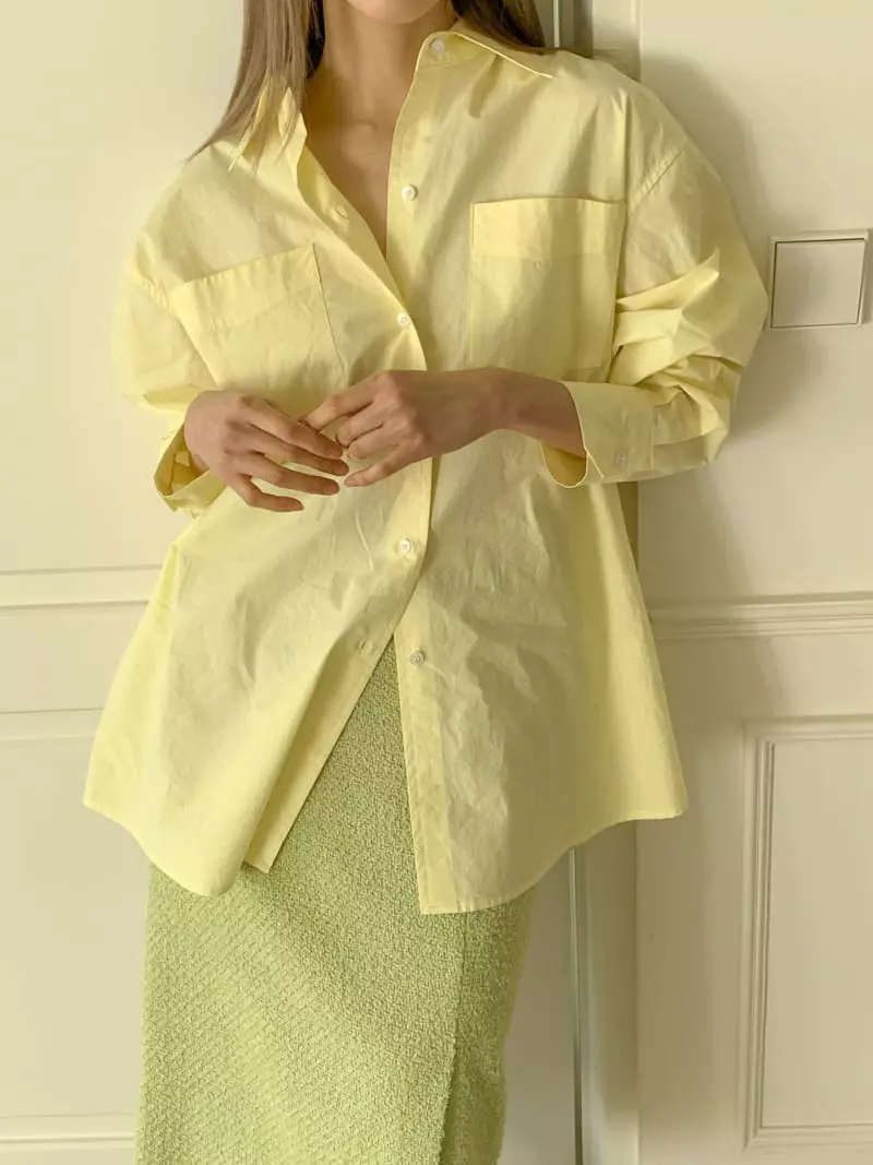 Vaara - Korean Women Fashion - #thatsdarling - Spring Box Shirt - 2