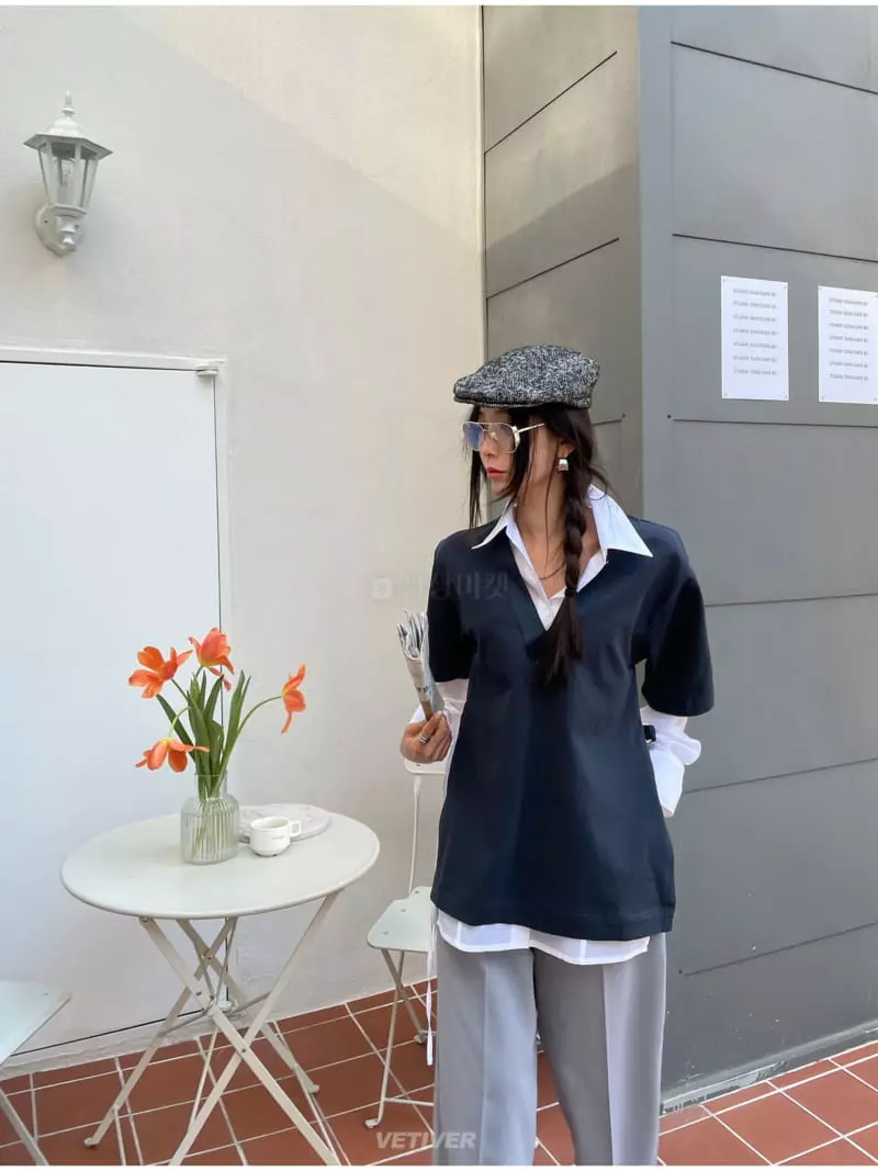 Vetiver - Korean Women Fashion - #momslook - Soul Tee