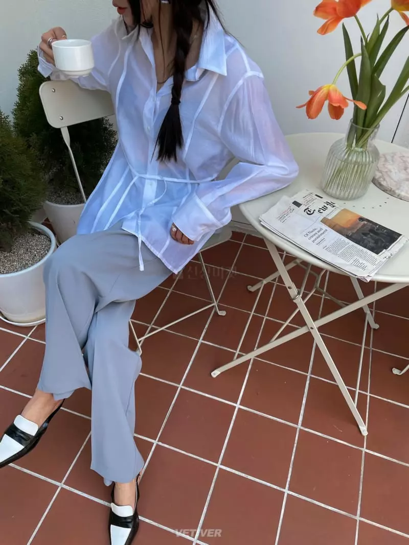 Vetiver - Korean Women Fashion - #momslook - Gabrielle Shirt - 2