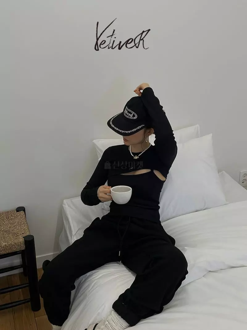Vetiver - Korean Women Fashion - #momslook - Twin Top Set - 2