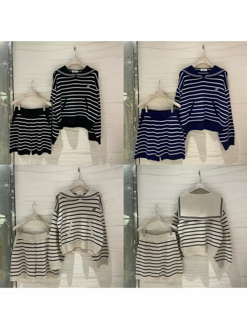 Vetiver - Korean Women Fashion - #momslook - Roem Knit Top Bottom Set - 3