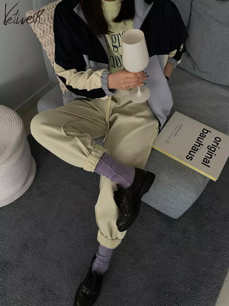 Vetiver - Korean Women Fashion - #momslook - Wafers Pants - 2