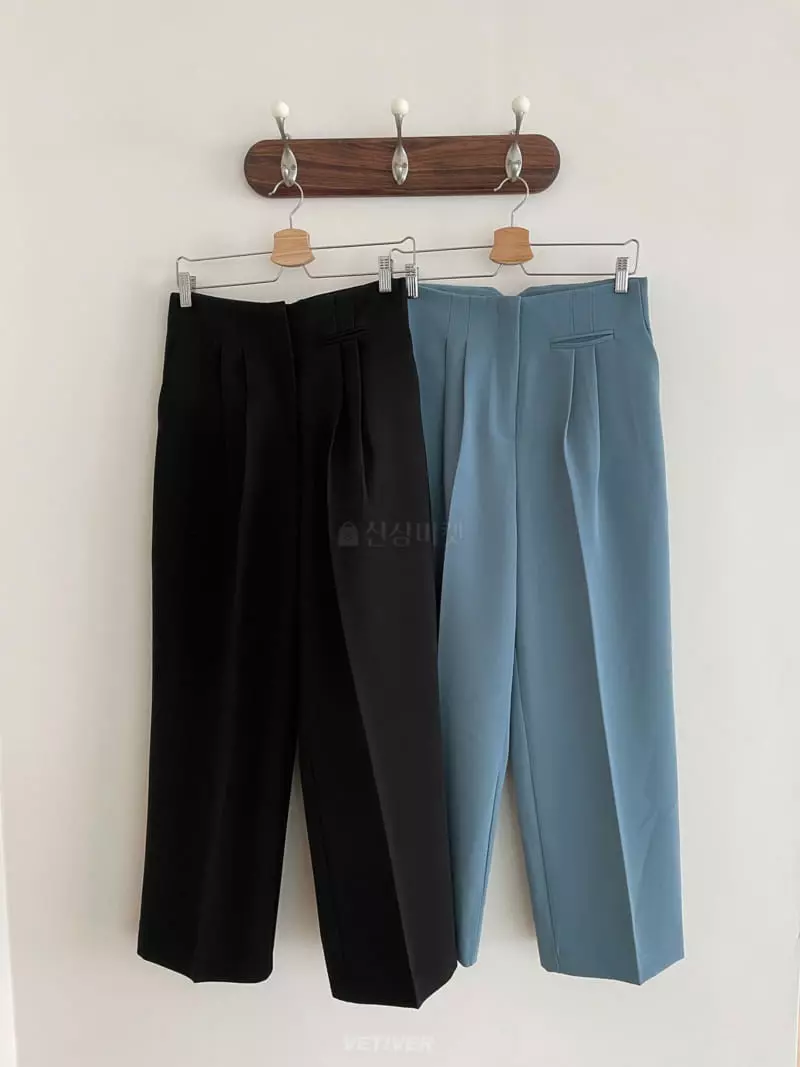 Vetiver - Korean Women Fashion - #womensfashion - Pintuck Pants - 4