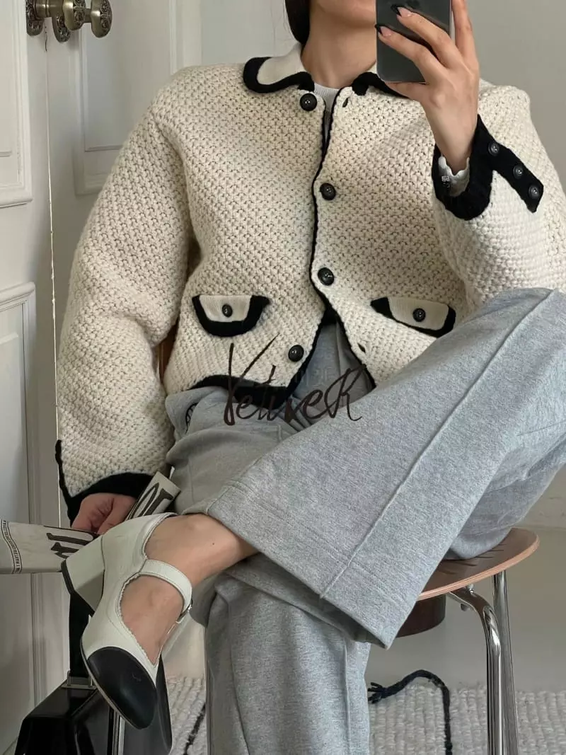 Vetiver - Korean Women Fashion - #momslook - Maison Knit Cardigan