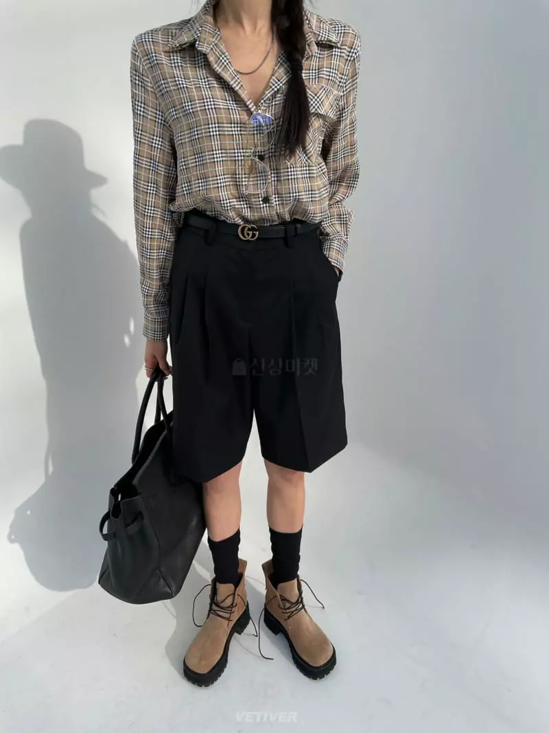 Vetiver - Korean Women Fashion - #thatsdarling - Double Collar Shirt - 2