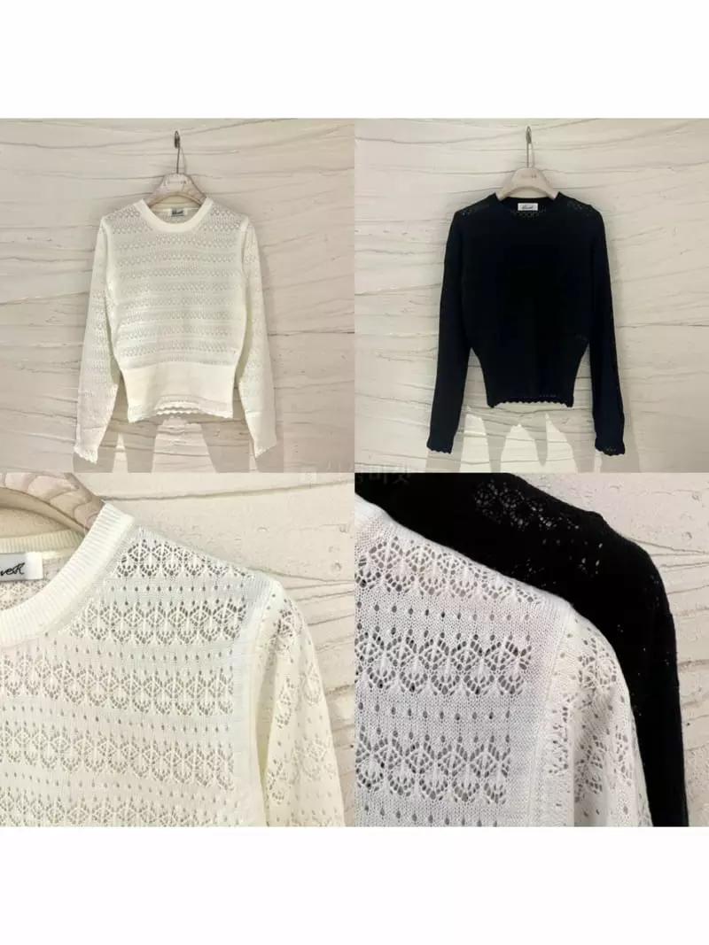 Vetiver - Korean Women Fashion - #momslook - Vincent Knit Round Tee - 4