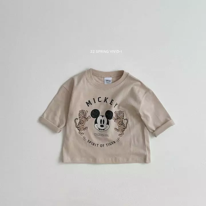 Vivid I - Korean Children Fashion - #Kfashion4kids - Disney Tiger Tee - 6