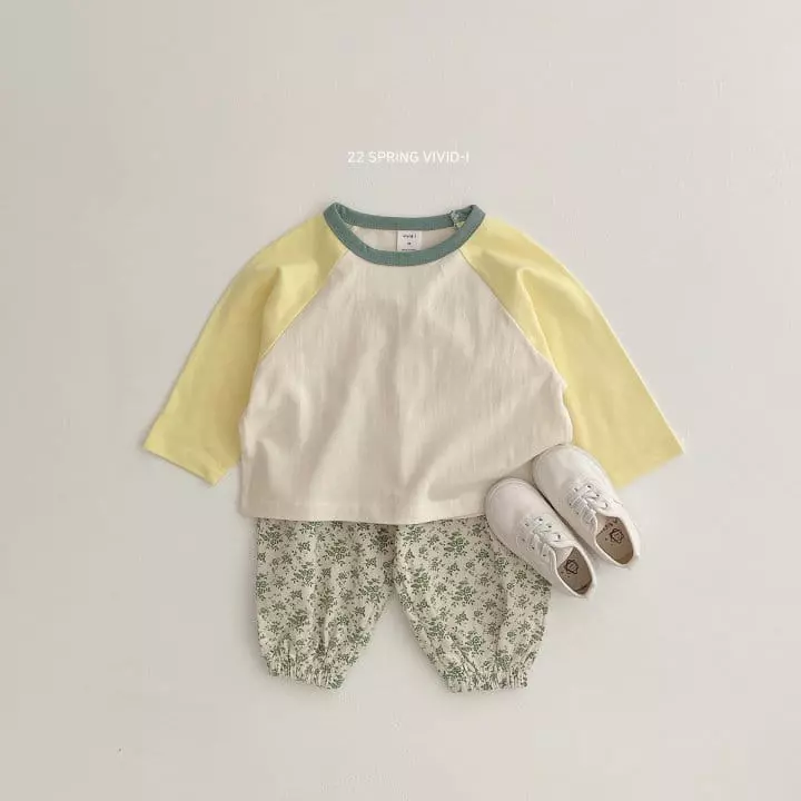 Vivid I - Korean Children Fashion - #Kfashion4kids - Raglan Tee - 12