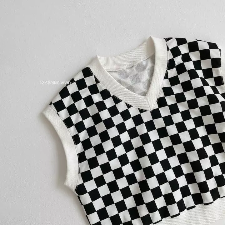 Vivid I - Korean Children Fashion - #Kfashion4kids - Spring Bans Vest - 9