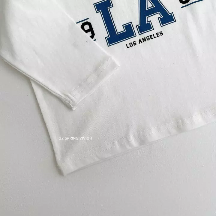 Vivid I - Korean Children Fashion - #Kfashion4kids - LA Top Bottom Set - 5