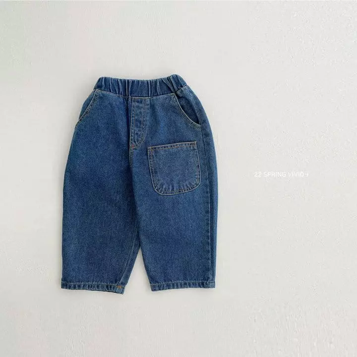 Vivid I - Korean Children Fashion - #childofig - Spring Wide Jeans - 12