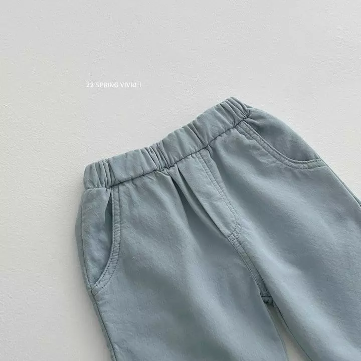 Vivid I - Korean Children Fashion - #childofig - 22 Spring Vivid Cotton Pants - 8