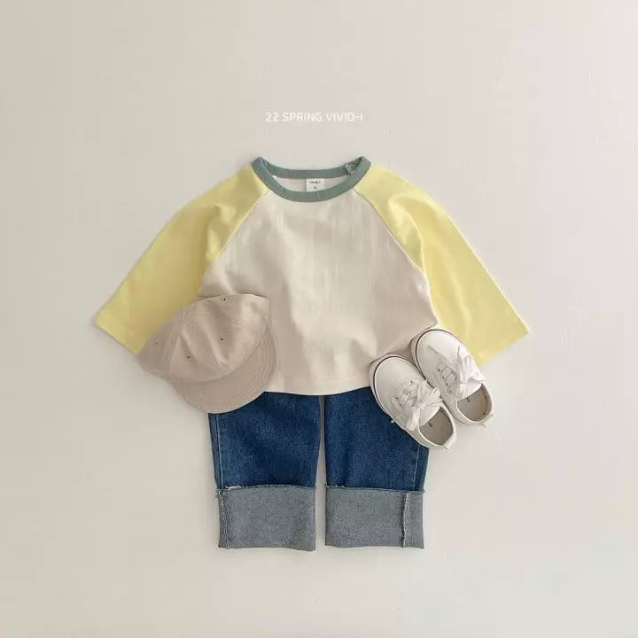 Vivid I - Korean Children Fashion - #childofig - Roll Up Jeans - 7