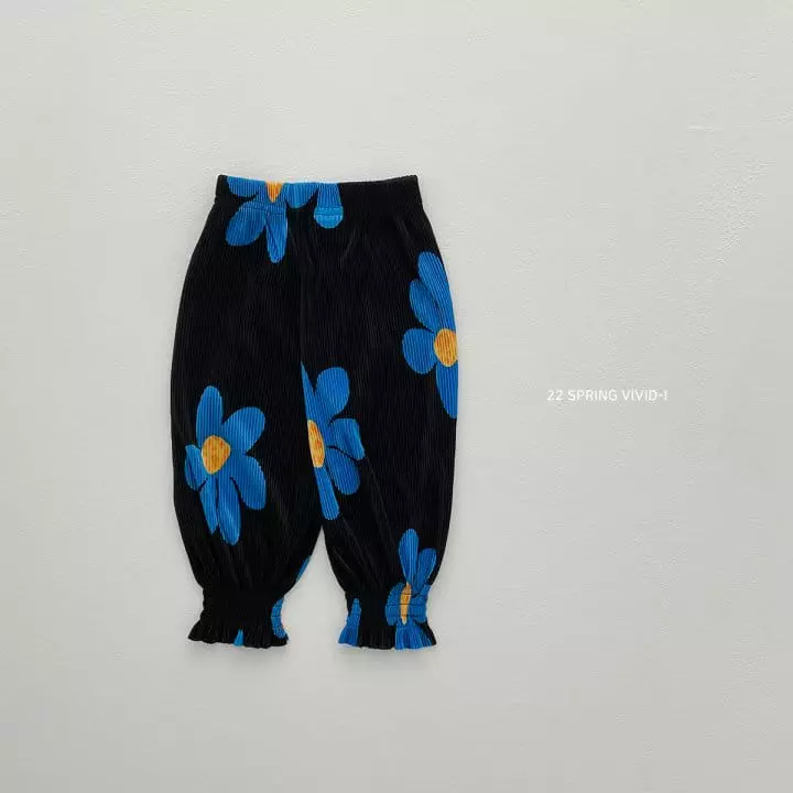 Vivid I - Korean Children Fashion - #stylishchildhood - Paint Pleats Pants - 4