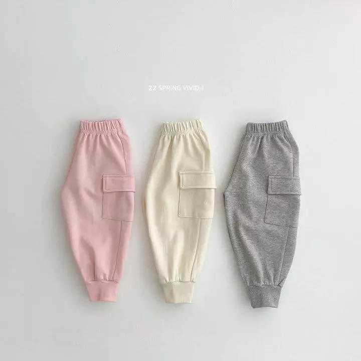 Vivid I - Korean Children Fashion - #childofig - Spring Pocket Pants