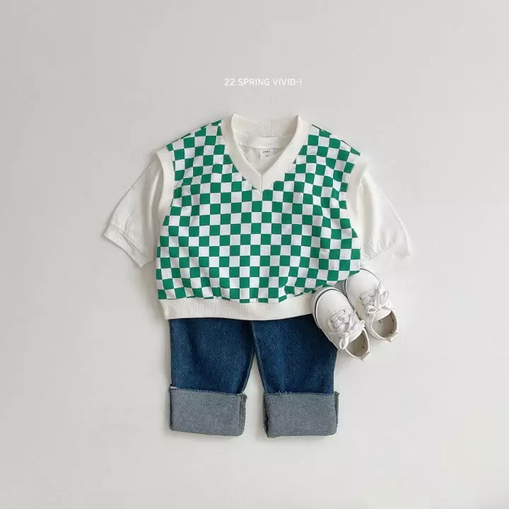 Vivid I - Korean Children Fashion - #childrensboutique - Roll Up Jeans - 8