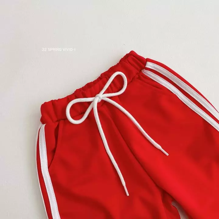 Vivid I - Korean Children Fashion - #childrensboutique - Line Training Pants - 7