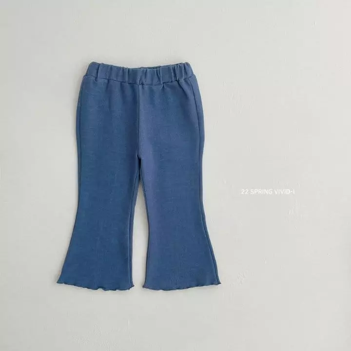 Vivid I - Korean Children Fashion - #childrensboutique - Terry Wide Pants - 6