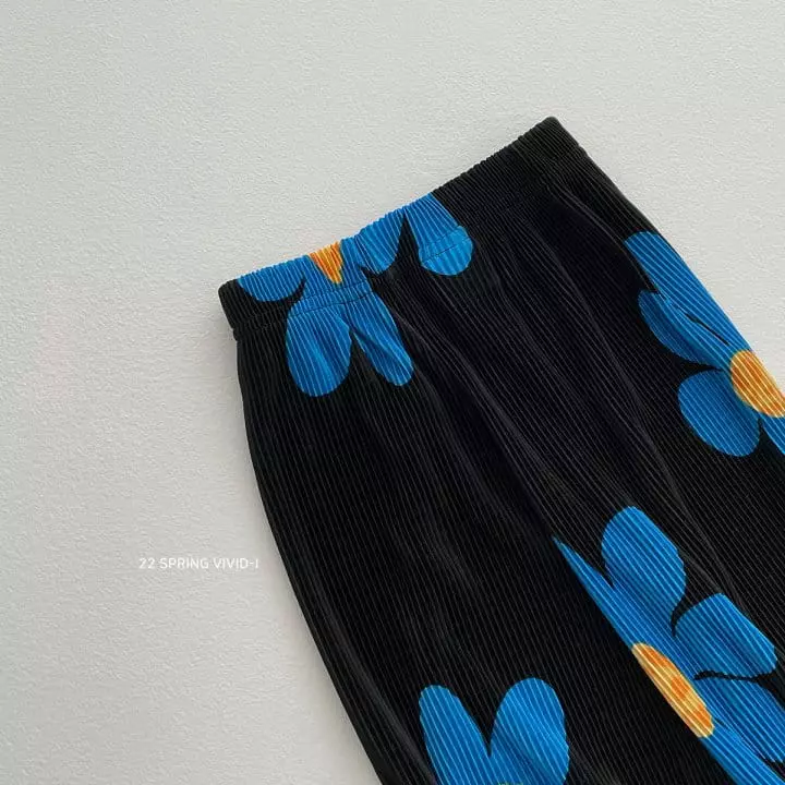 Vivid I - Korean Children Fashion - #childrensboutique - Paint Pleats Pants - 5