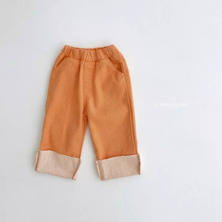 Vivid I - Korean Children Fashion - #designkidswear - Roll Up Jeans - 9