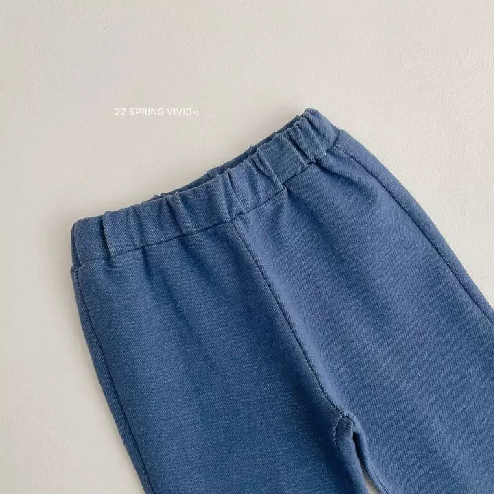 Vivid I - Korean Children Fashion - #fashionkids - Terry Wide Pants - 9