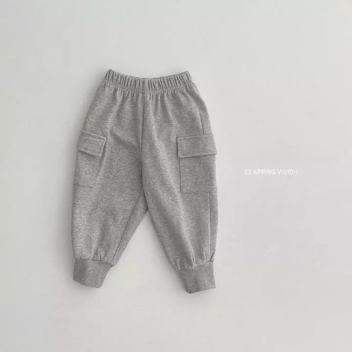 Vivid I - Korean Children Fashion - #fashionkids - Spring Pocket Pants - 5