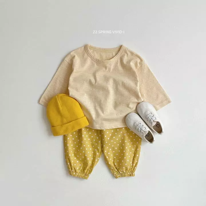 Vivid I - Korean Children Fashion - #kidsshorts - 1+1 Tee - 8
