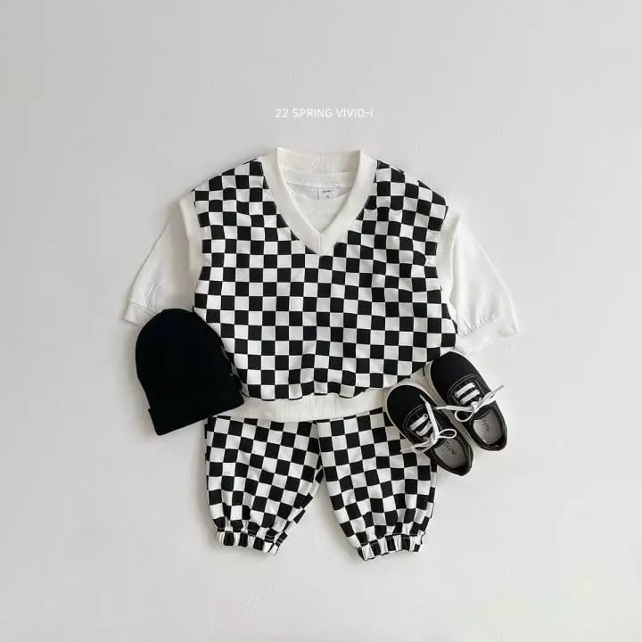 Vivid I - Korean Children Fashion - #kidsshorts - Spring Bans Vest - 6