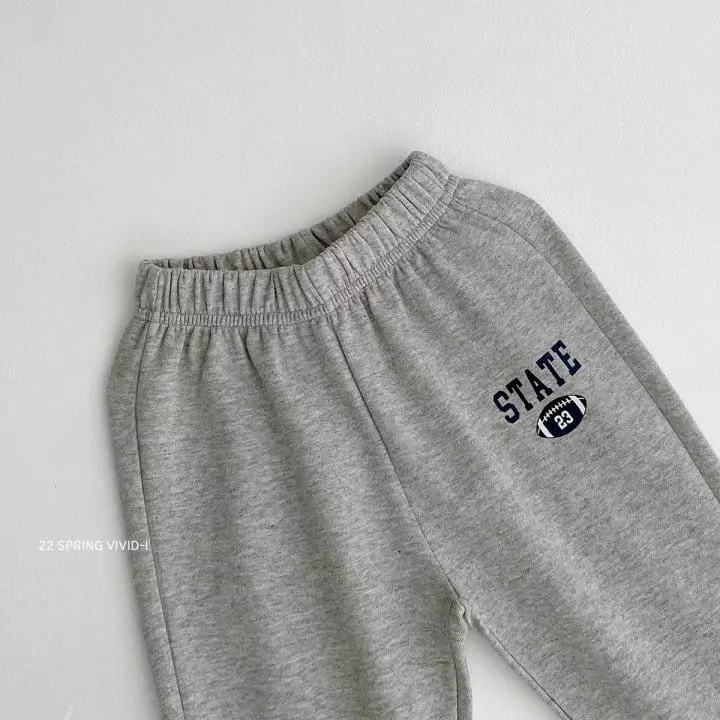Vivid I - Korean Children Fashion - #kidsshorts - Rugby Bear Top Bottom Set - 9