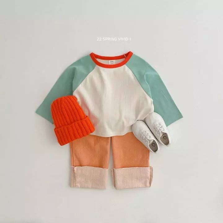 Vivid I - Korean Children Fashion - #kidsshorts - Roll Up Jeans - 12