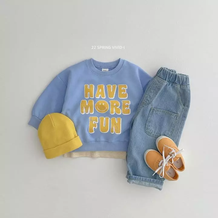 Vivid I - Korean Children Fashion - #kidsstore - Have Fun Sweatshirt - 3