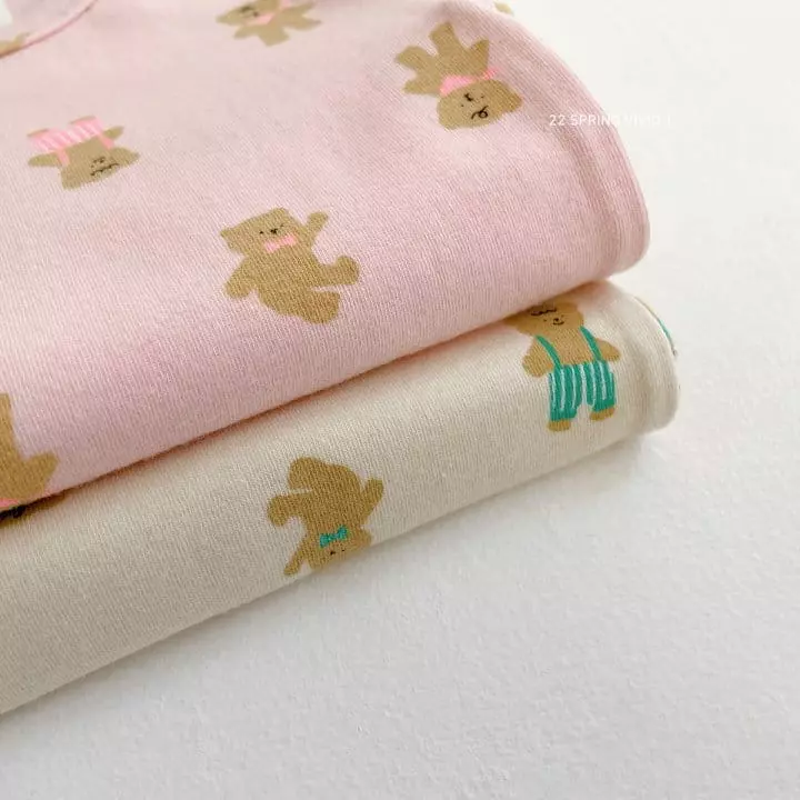 Vivid I - Korean Children Fashion - #magicofchildhood - Bear Check Easywear - 8