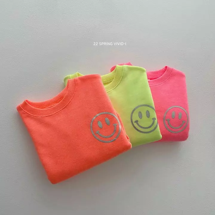 Vivid I - Korean Children Fashion - #minifashionista - Smile Shorts Top Bottom Set - 3