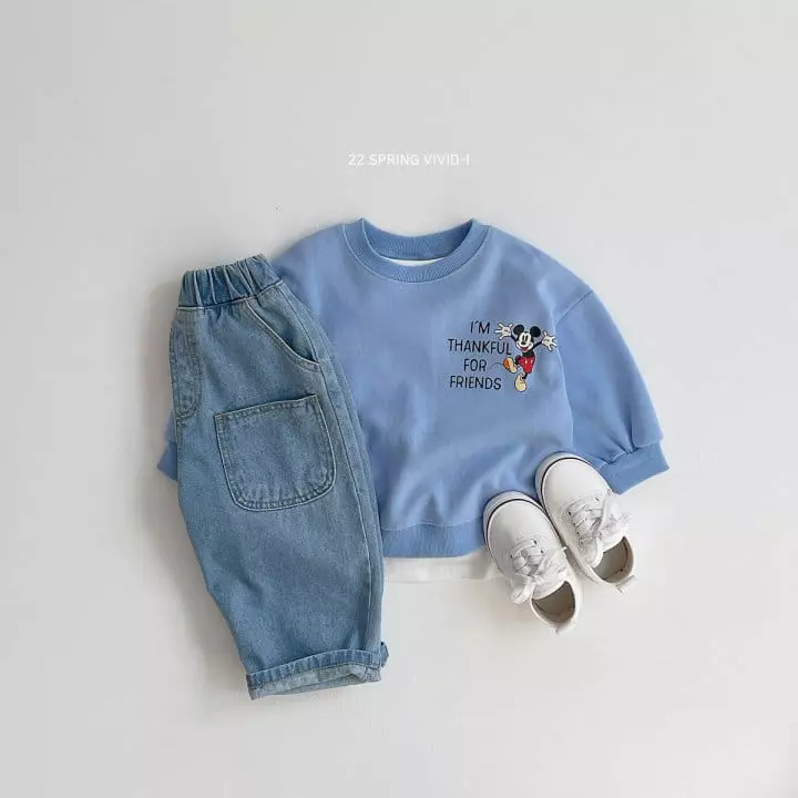 Vivid I - Korean Children Fashion - #minifashionista - Spring Wide Jeans - 7