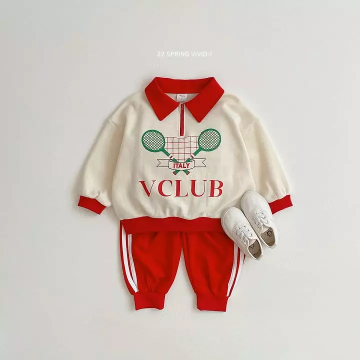 Vivid I - Korean Children Fashion - #prettylittlegirls - Line Training Pants - 2