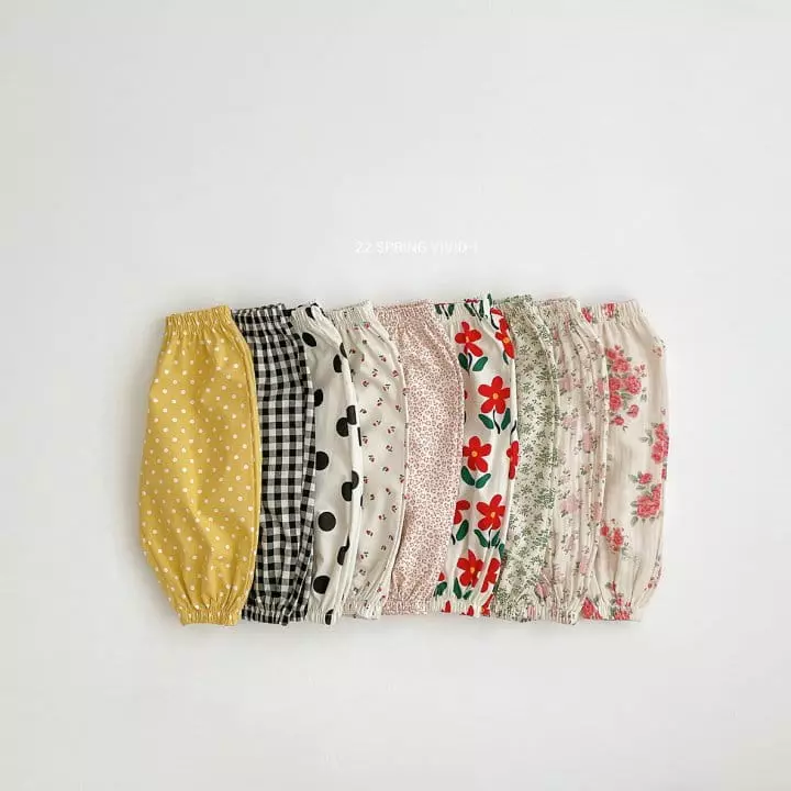 Vivid I - Korean Children Fashion - #stylishchildhood - Spring Jogger Pants - 2
