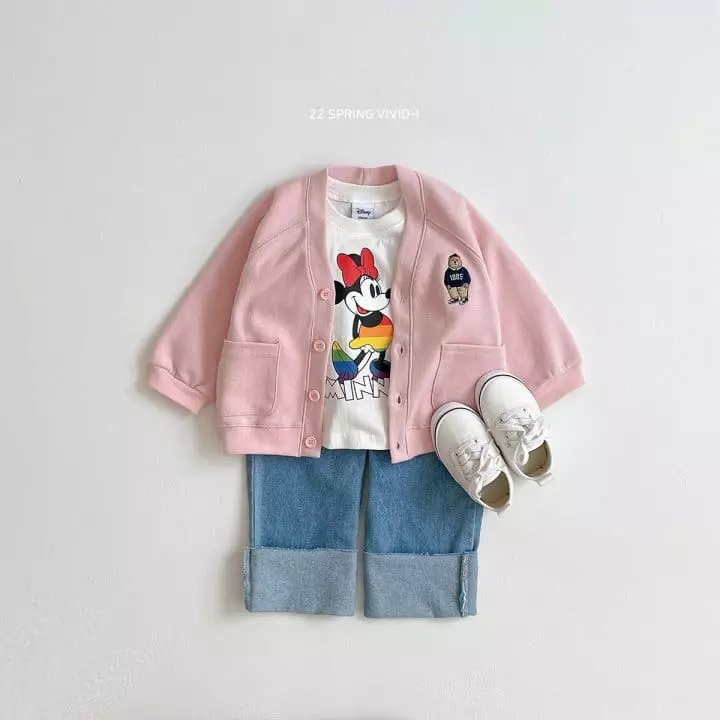Vivid I - Korean Children Fashion - #todddlerfashion - Color Disney Tee - 3